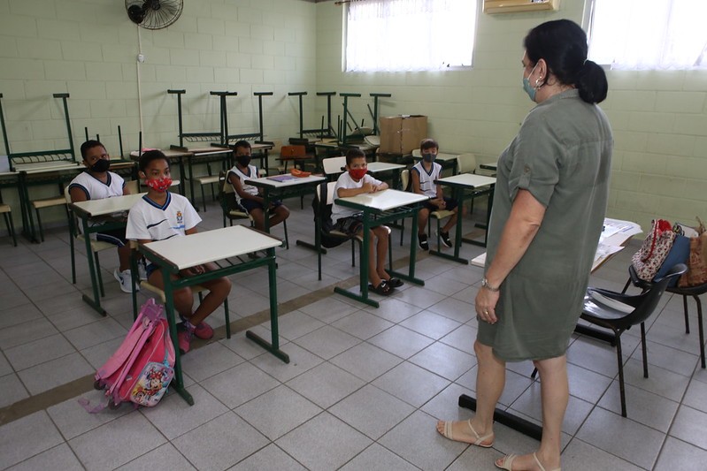 Guarujá conta hoje com mais de 1.600 professores na rede municipal | Helder Lima/PMG