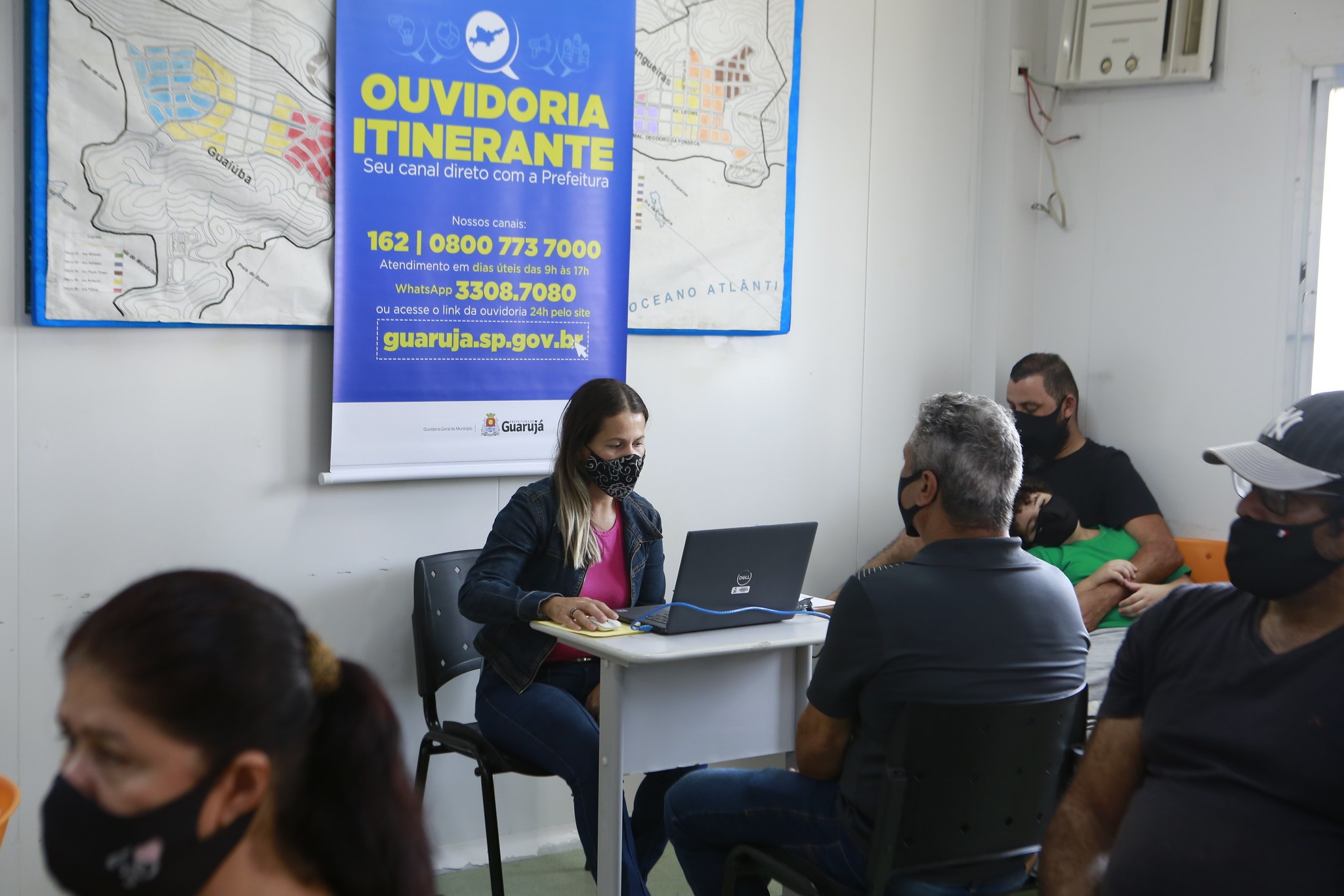 Ouvidoria Itinerante quer aproximar a prefeitura da população | Helder Lima/PMG