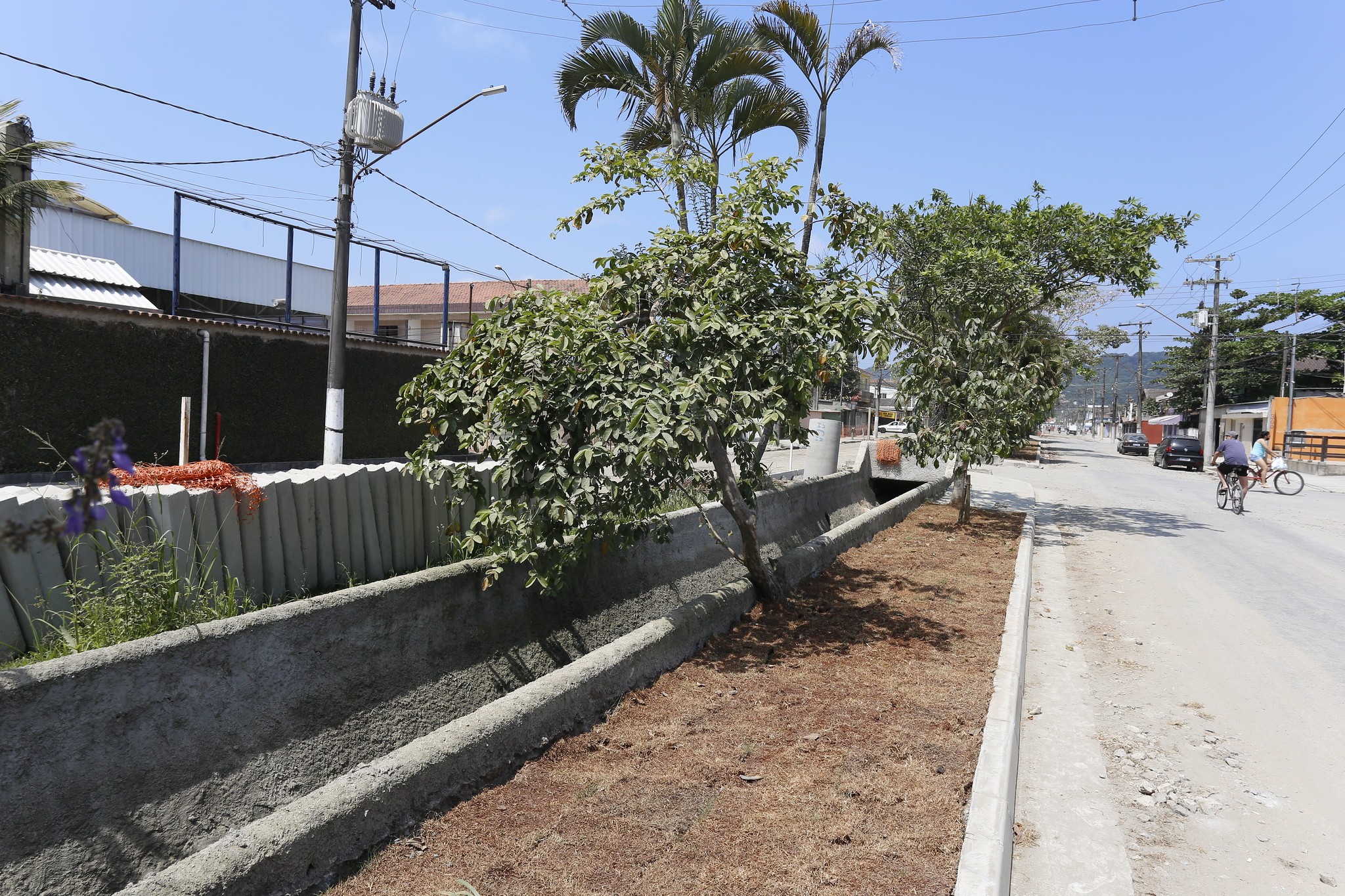 Canal de macrodrenagem na Miguel Mussa Gaze | Diego Marchi/PMG