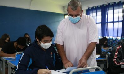 Prefeitura iniciou a retomada das aulas presenciais de maneira gradativa | Helder Lima/PMG