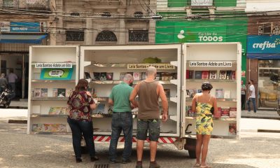 Festival contará com um espaço totalmente voltado para doação e retirada gratuita de livros | Francisco Arrais/PMS