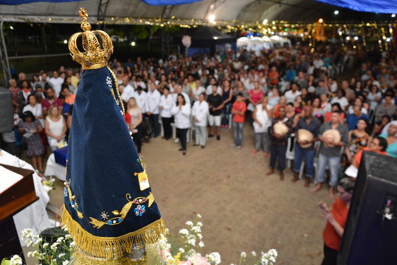 Celebrações por Nossa Senhora Aparecida ocorrerão das 7h às 19 horas | Divulgação/PMB