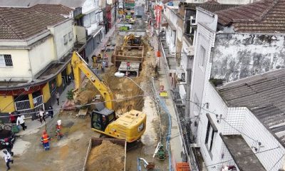 A fase seguinte terá a recomposição do pavimento asfáltico e das calçadas do trecho | Divulgação/EMTU