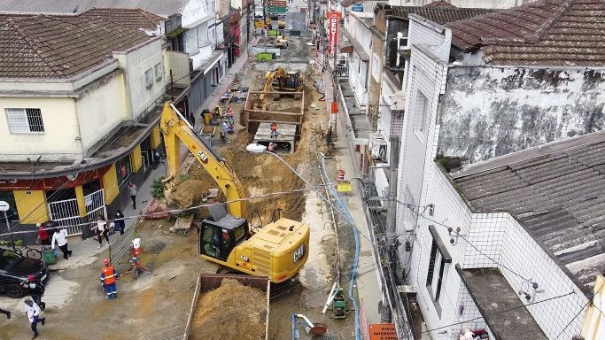 A fase seguinte terá a recomposição do pavimento asfáltico e das calçadas do trecho | Divulgação/EMTU