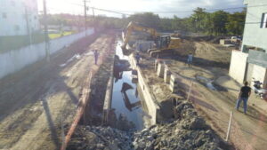 Obras de Macrodrenagem Rio Santo Amaro