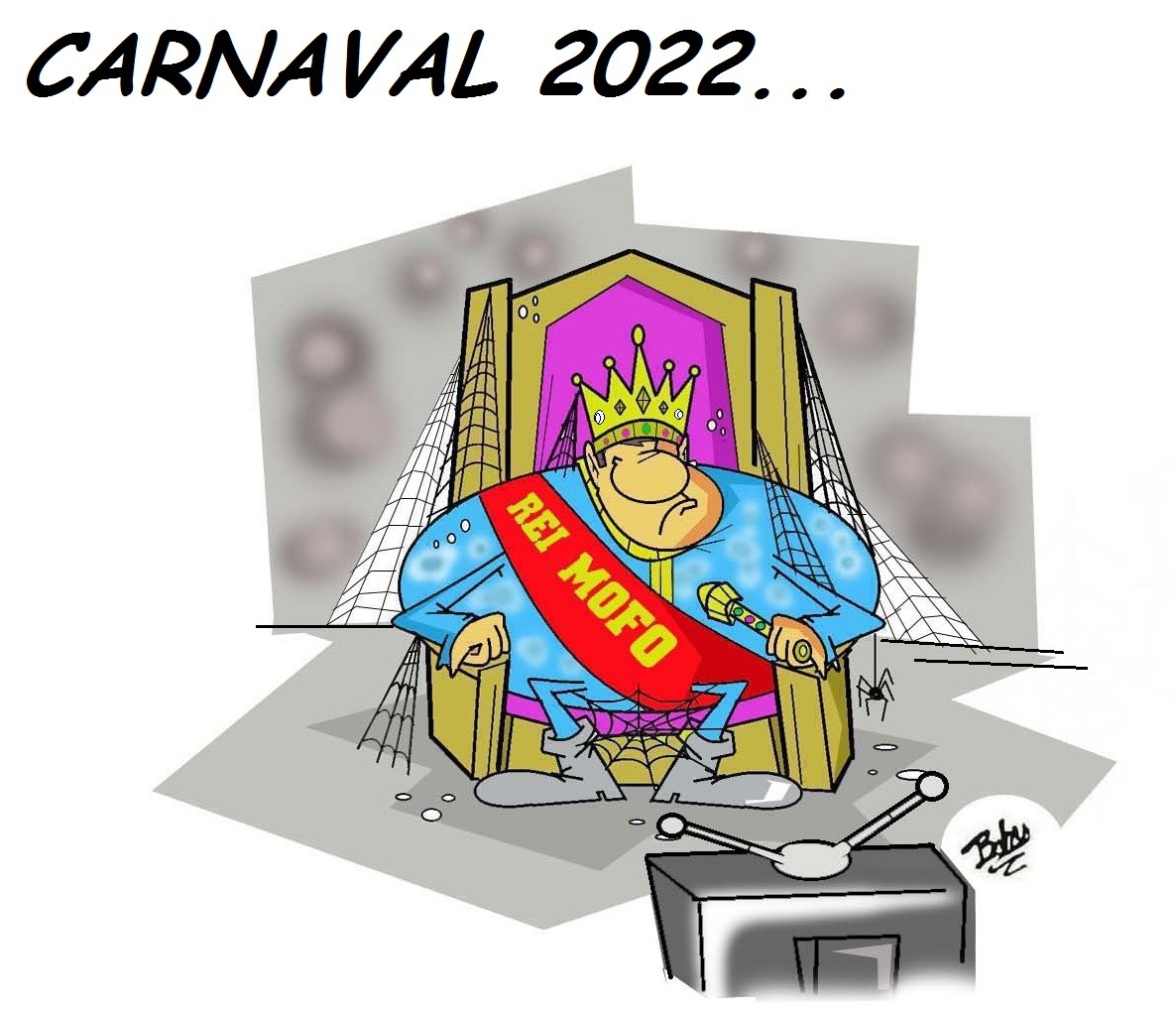 carnaval charge da semana