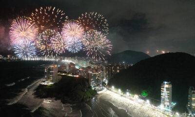 Guarujá terá 20 minutos de queima de fogos no Réveillon